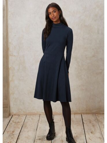 long work dress Vestido Maxi Of Art Sleeve - Multicolor Pair with heels for a confident and elegant office Women's Flare Dress V Neck