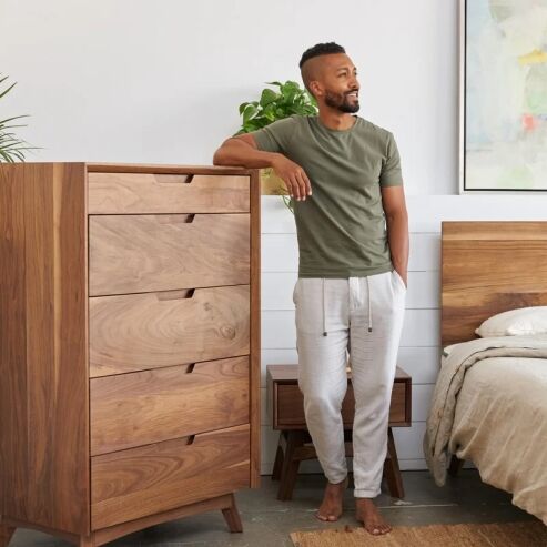 wooden dresser tall Tall Rustic Wood Dresser