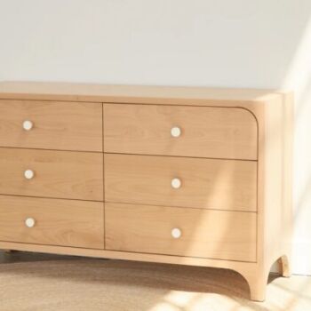 best dresser VINGLI 45-H 5-Drawer Dresser/High Gloss Wood Modern Storage Cabinet with Brown Top in the Dressers department at Tables. Best Dressers 2025 - Forbes